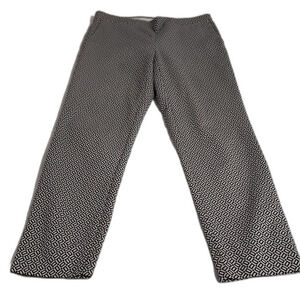 J Jill. Essential. Slim Ankle. Geometric Pattern. Size 4.  NWOT